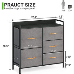 Tallboy Modern Tall boy Chest of Drawers Dresser