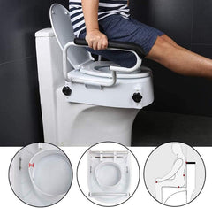 Toilet Safety Seat with Handle