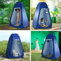 Portable Camping Shower/Toilet Tent Blue