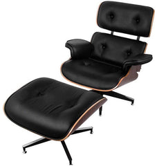 Replica Chair with Ottoman - Replica Eames Chair with Ottoman