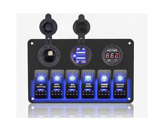 fused rocker switch panel