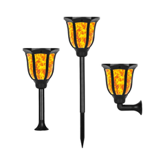 Solar Light – Solar Light with Realistic Flame for Garden Decor - Solar Garden Light