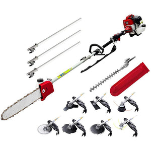 High-Powered Brush Weed Cutter Saw Hedge Trimmer 10 In 1