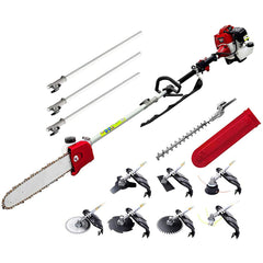 High-Powered Brush Weed Cutter Saw Hedge Trimmer 10 In 1