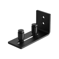 Barn door bottom roller guide