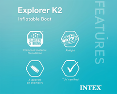 Inflatable Kayak 2 Persons