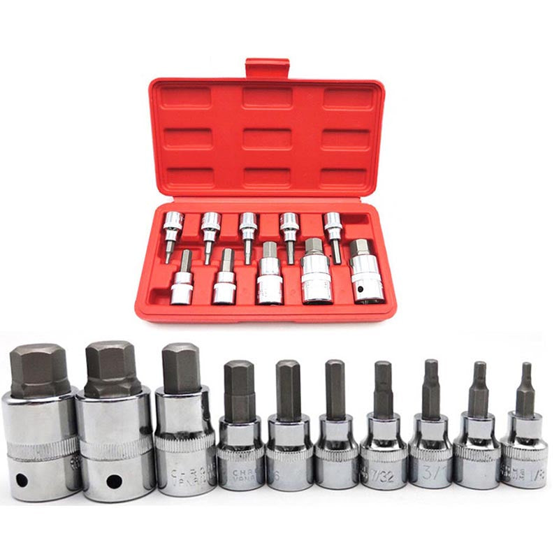 HEX Bit Socket Set - 3/8