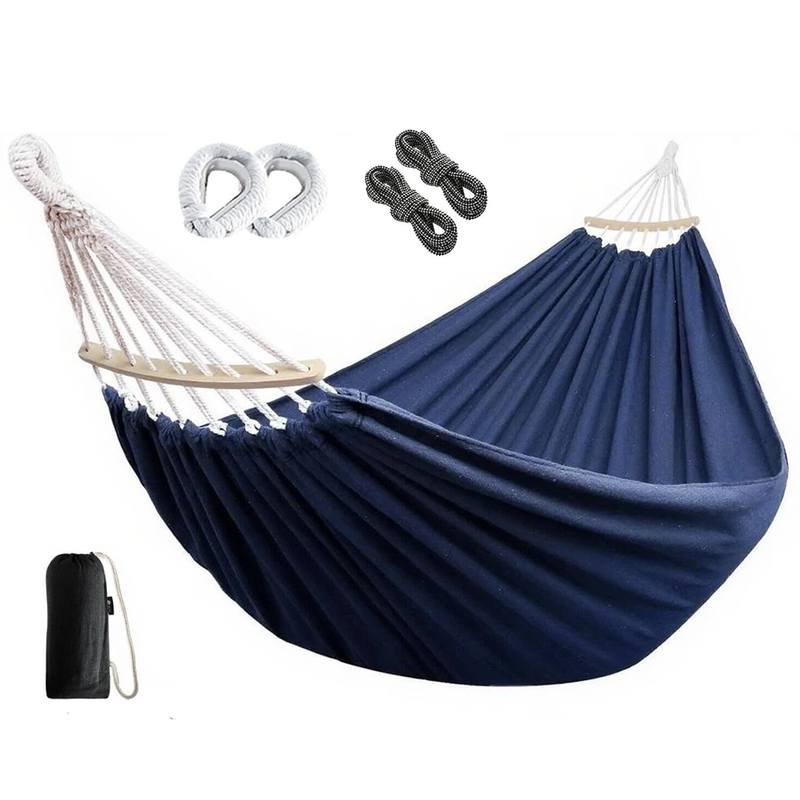 double garden hammock cotton