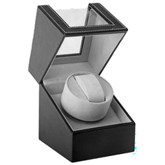 Automatic Watch Winder – Luxury Single Watch Winder Shaker Display Box - Watch Box Display Case