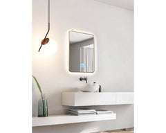 Led Wall Mirror With Light 60X90CM