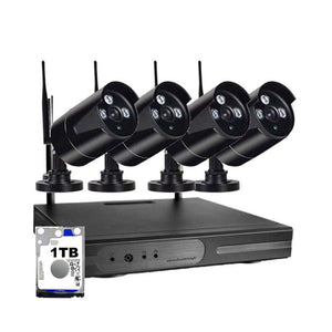 Wireless security Camera system 4 Channel 2MP