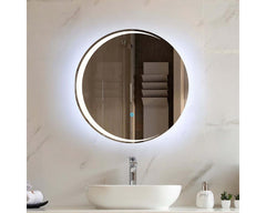 Bathroom LED Mirror Round Frameless 60CM