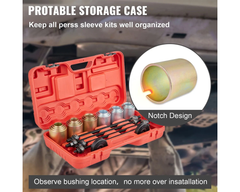 Car Universal Bush Bearing Removal Tools Set Press Pull Sleeve Kit