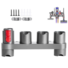 Upgrade Dyson Attachment Storage Rack Holder Brush Mount Set