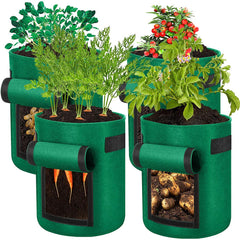 25L plant grow bags with window