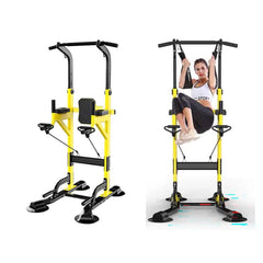 Power Tower Dip Station Pull Up Bar for Home Gym