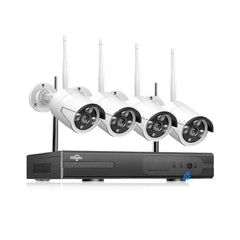 Wireless Security Camera system with 4 Cameras