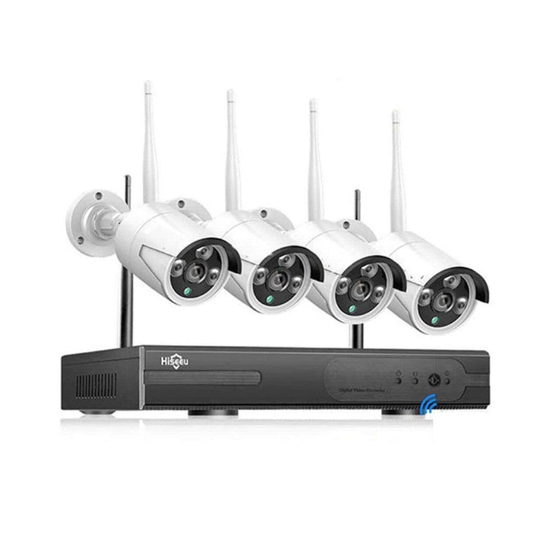 Wireless Security Camera system with 4 Cameras