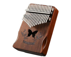 Hand holding kalimba