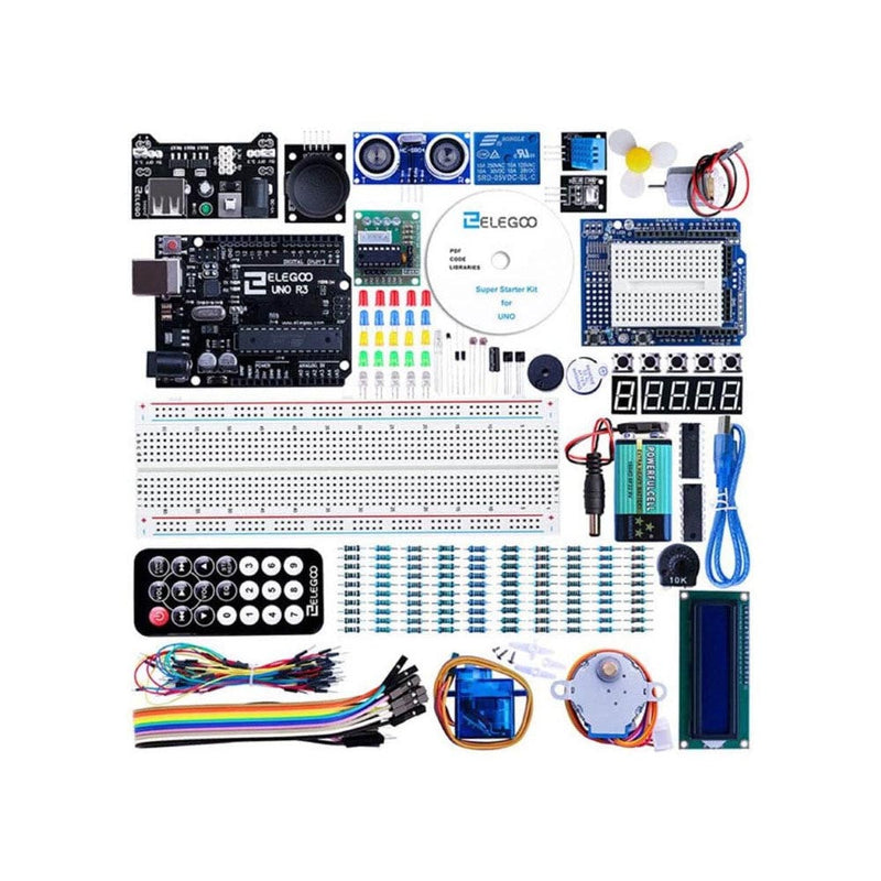 UNO Project Super Starter Kit with Tutorial and UNO R3 Compatible Arduino IDE