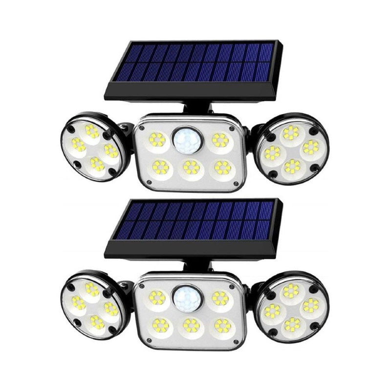 3-Headed Outdoor Solar Motion Sensor Light