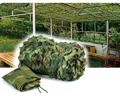 Easy setup camo netting