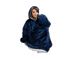 Blanket Hoodie Sweatshirt Soft &amp; Warm Fleece Blanket Hoodie