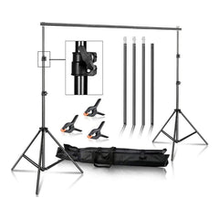Background Backdrop Stand Adjustable Photo Studio Backdrop Stand