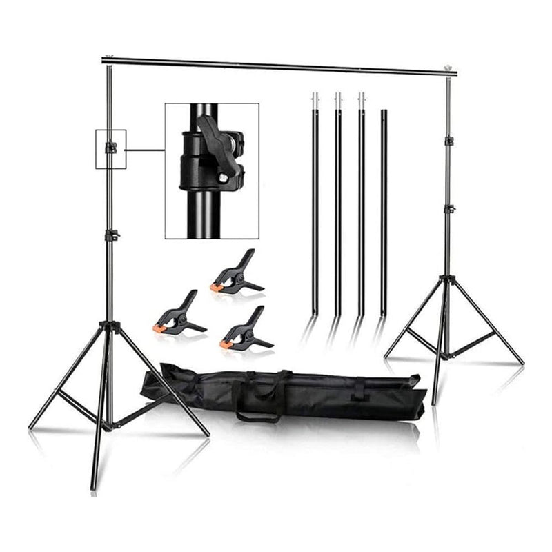 Background Backdrop Stand Adjustable Photo Studio Backdrop Stand