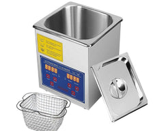 Ultrasonic cleaner with cover