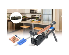 Knife sharpener with nylon case