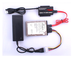 USB 3.0 to SATA/IDE Adapter – High‑Speed Hard Drive Converter for 2.5” & 3.5” HDD/SSD