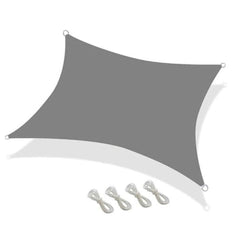 grey shade sail 4x4 meter