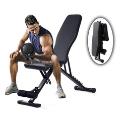 Weight Bench Adjustable Utility Weight Bench Workout Bench - Adjustable Weight Bench