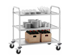 easy clean kitchen trolley