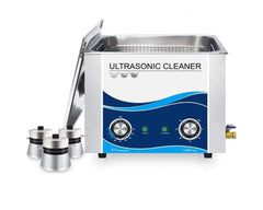 Ultrasonic cleaner with basket