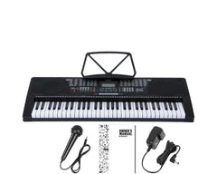 Electric Keyboard Piano 61-Key LCD Display With USB