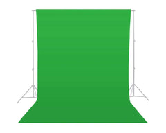 Chromakey Green Screen Backdrop 3M X 3M Muslin Background