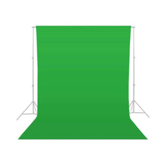 Chromakey Green Screen Backdrop 3M X 3M Muslin Background - Chromakey Green 3x3M