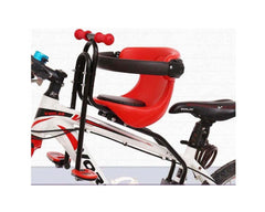 Baby Seat For Bike, Child Front Baby Seat Bike Carrier Red