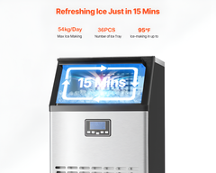 Home Commercial Bullet Ice Cube Maker