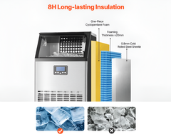 Home Commercial Bullet Ice Cube Maker