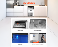 Home Commercial Bullet Ice Cube Maker