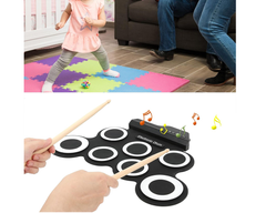 compact silicone drum kit
