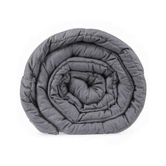 Weighted blanket close up texture
