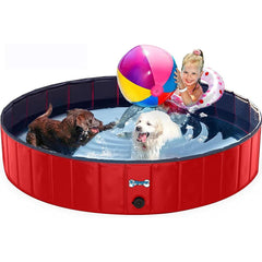 Foldable dog swimming pool