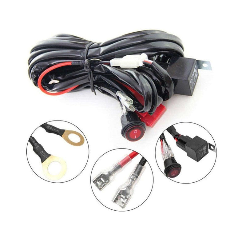 led light bar wiring harness