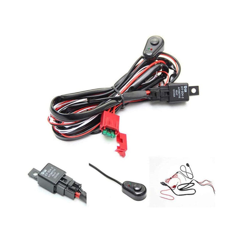 led light bar wiring harness