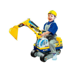 kids ride on digger
