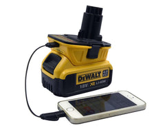 Dewalt adapter in hand
